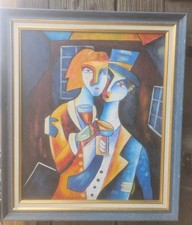 Tableau contemporain cubisme