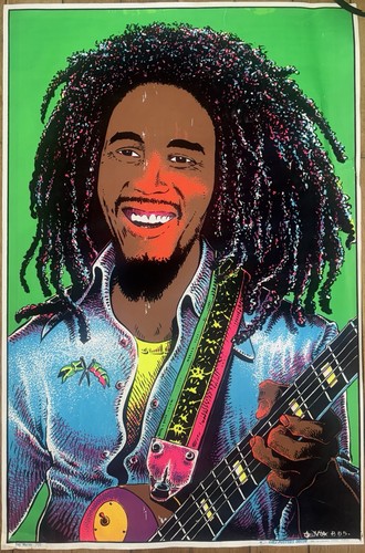 Affiche bob marley vintage - vintage,