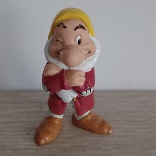 FIGURINE WALT DISNEY -BLANCHE NEIGE ET LES 7 NAINS -  GRINCHEUX- EURODISNEY 1993