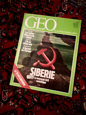 Géo Magazine N°59 Janvier 1984 - Sibérie - URSS - Collection - FREE Shipping