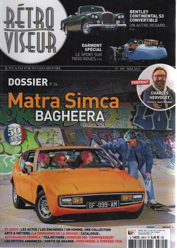 Retroviseur 399 matra - 399, bagheera
