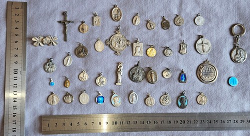 Lot médailles croix - lot, 40