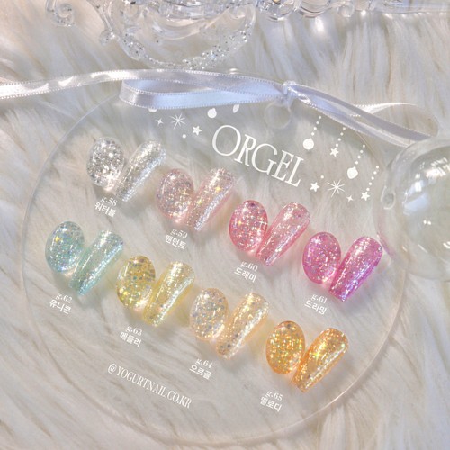 Beauty yogurt glitter - yogurt, gel
