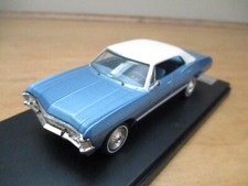 Premium X Models; 1967 Chevrolet Impala 4drht.; met. blue & white;  Mint &M Box