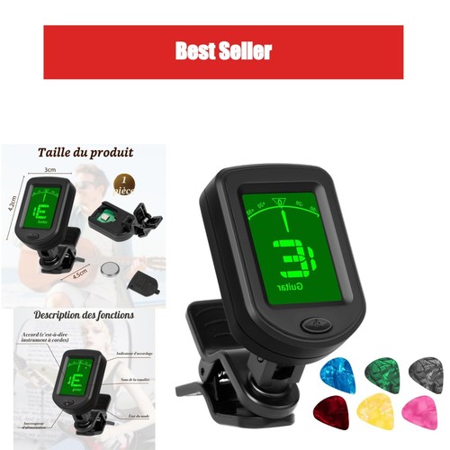 Amfun accordeur guitare à - amfun,