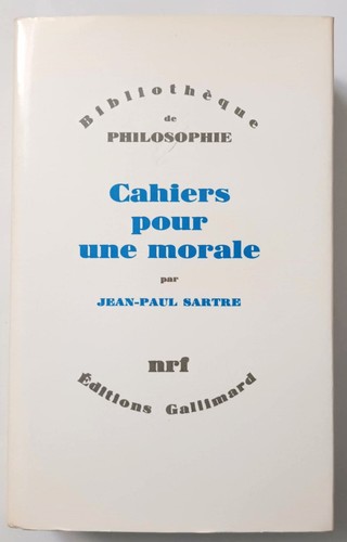 Livre cahiers pour une morale - pour,