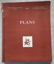 Plans Exposition universelle de Bruxelles de1958