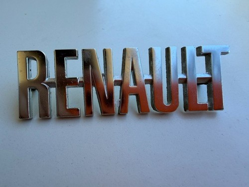Monogramme renault alu - alu, origine