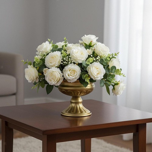 Vase fleurs fer forgé - en,