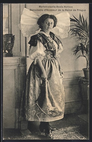 Postcard mademoiselle ania - mademoiselle,