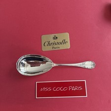 PELLE FRITES CHRISTOFLE FRANCE MARLY 25 CM METAL ARGENTE TRÈS BEL ETAT.