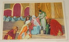 Image CHROMO COTE D'OR Collection FOLKLORE BELGE N°88 SOTTEGHEM Jeu la Passion