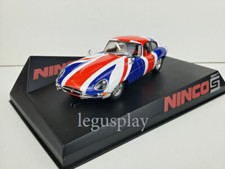 Slot Car Scalextric Ninco 50620 Jaguar E-Coupe Union Jack
