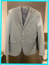 Veste Blazer Bleu Clair Taille