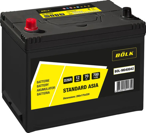 Batteries voiture bolk - de,