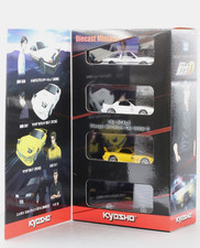 Kyosho 1/64 Initial D New Movie Toyota AE86 Nissan R32 Mazda RX-7 4 Cars Limited