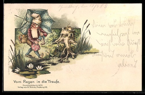 Lithographie nain avec - lithographie,