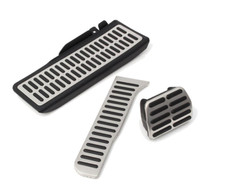 Kit 4 Pièces Pédalier Alu Aluminium Golf V 5 MK5 Boîte Automatique Sans Percer