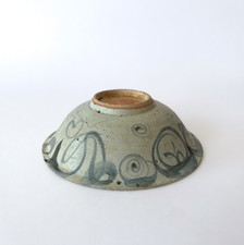 Antique Blue and White Porcelain Bowl, Ming Dynasty Wanli Period (1573-1620)