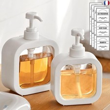 Octonyluck Distributeur Savon, Rechargeable Distributeur Savon Cuisine et