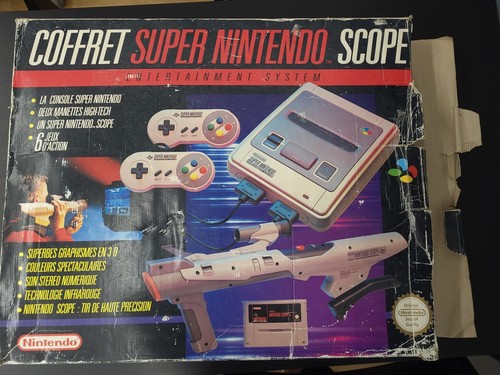 Coffret super nintendo scope - super,