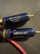 NORDOST HEIMDALL, 2m, WBT NEXTGEN, Locking RCA Connectors Excellent