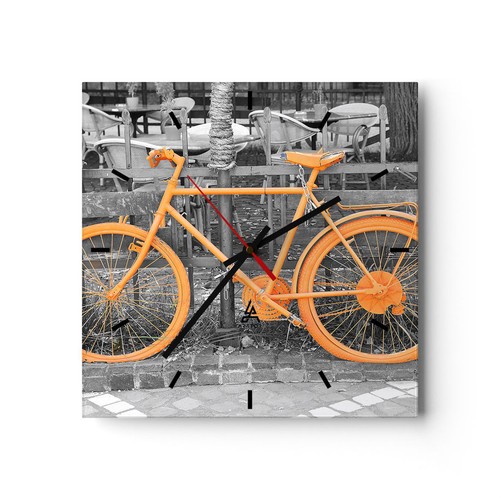Horloge murale verre - murale,
