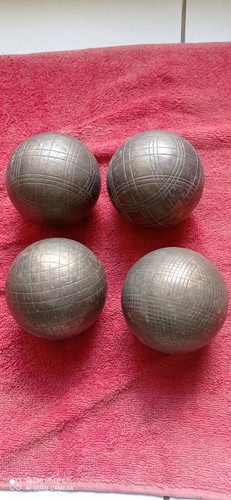 Paire anciennes boules - paire, d'anciennes