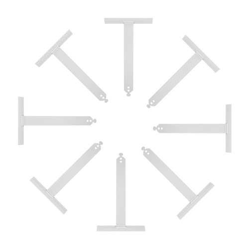 White coated stainless steel - white,