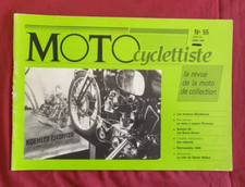 revue MOTOcyclettiste  N°55 /  les moteurs BLACKBURNE / GUZZI AIRONE