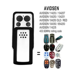 TELECOMMANDE AVIDSEN 104257 remplace 104250, 104251, 654250, 664700, 114253