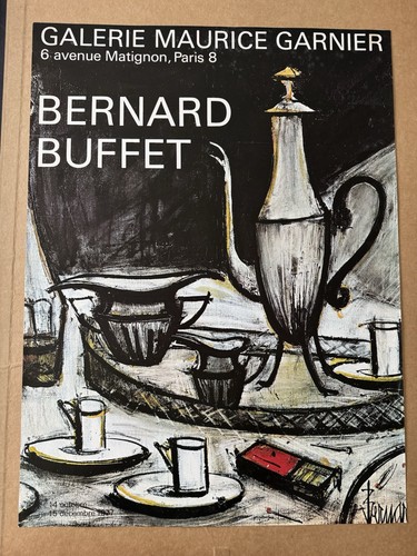 Bernard buffet affiche - buffet,