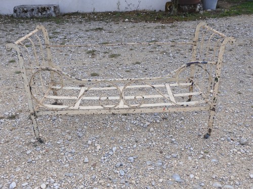 Lit poupee ancien fer - *lit, de