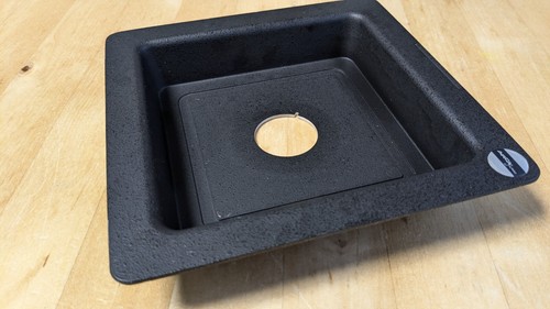 Cuvette platine porte - , objectif