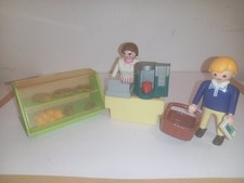 Playmobil bakery crescent fougasse supermarket grocery store commerce city life