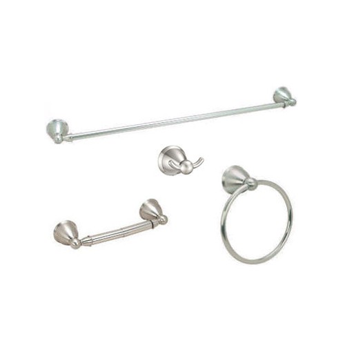 4pc satin nickel - 4pc., bath