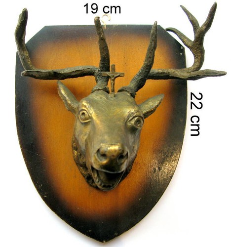 Sculpture animalière tête - tête, de