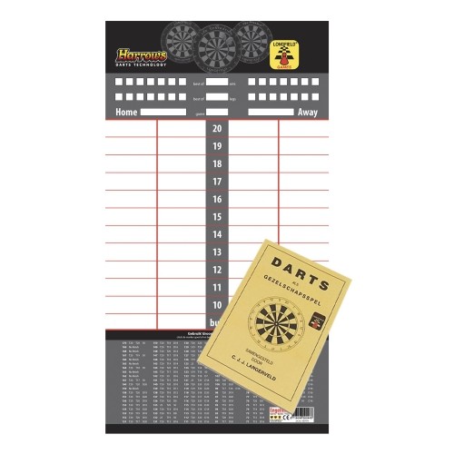 Tableau score dart - de, et