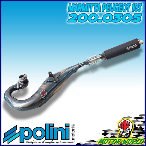 Polini 200 0305 silencieux - polini,