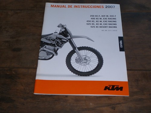 Manual instrucciones ktm - manual,