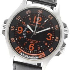 HAMILTON Khaki Air Race H776650 GMT black Dial Automatic Men's Watch_908291