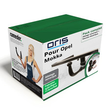 Pack Attelage Oris pour Opel Mokka 12-19 Amovible + Faisceau spé. 13 broches TOP