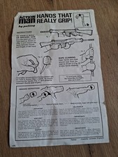 Notice Action Man By Palitoy 