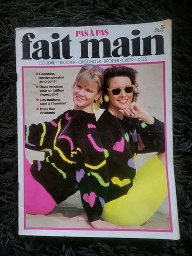 Revue magazine fait main - main, pas