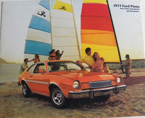 Brochure usa ford pinto 1977 - usa,