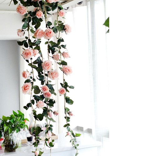 Décoration artificielle rose
