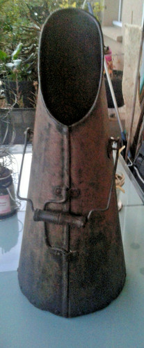 Seau charbon tôle - charbon,
