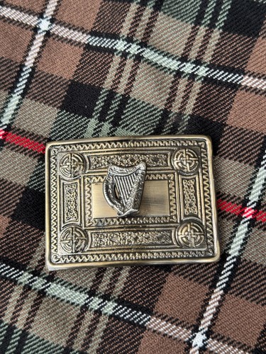écossais chrome harpe badge - chrome,
