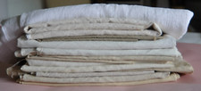 Gros lot tissu ancien linge