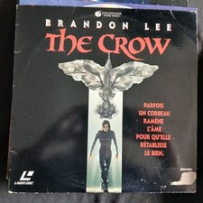 Laserdisc LD The crow Avec